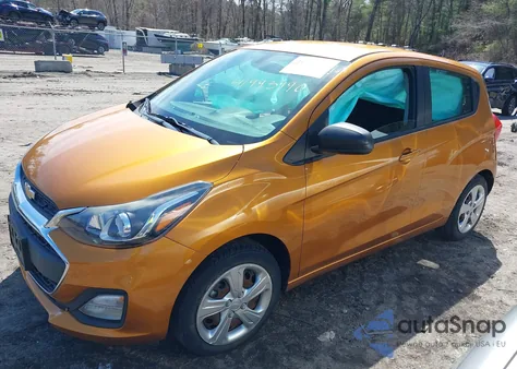 2019 Chevrolet Spark Ls Cvt z USA, uszkodzony, nr VIN KL8CB6SA6KC764879
